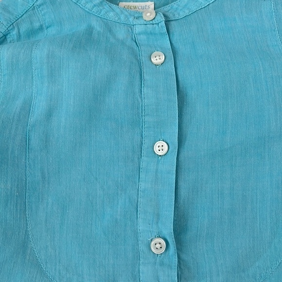 ☀️ JCREW Crewcuts “linen” like top 4-5 - Picture 3 of 6